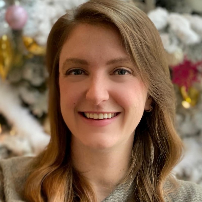Katie, the founder of Red Thread Studio